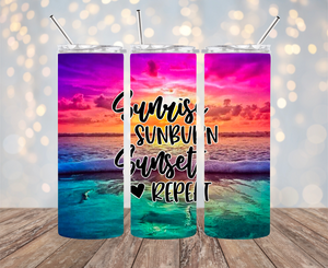 Sunrise Sublimation Tumbler