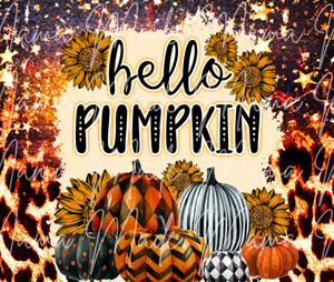 Hello Pumpkin Sublimation Tumbler