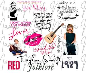 Taylor Swift Sublimation Tumbler